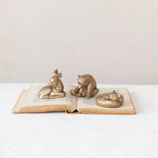 Resin Animal w/ Antique Gold Finish - JSQ Mercantile