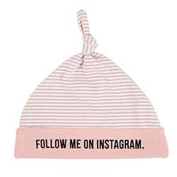 Follow Me On Instagram New Baby Beanie