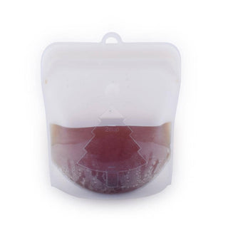 Clear Silicone Snap Close Bags - Small - JSQ Mercantile