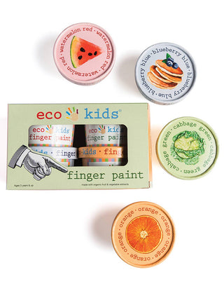 Eco Kids Finger Paint Set