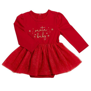 Dress - Santa Baby , 6-12 months - JSQ Mercantile