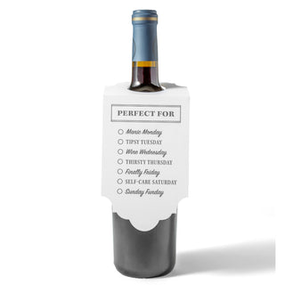 Perfect for .... weekdays  | Wine & Spirit Tag - JSQ Mercantile