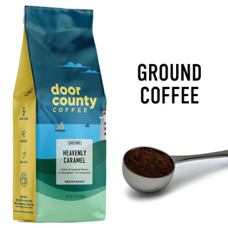 10oz Heavenly Caramel Flavored Specialty Coffee Medium Roast - JSQ Mercantile