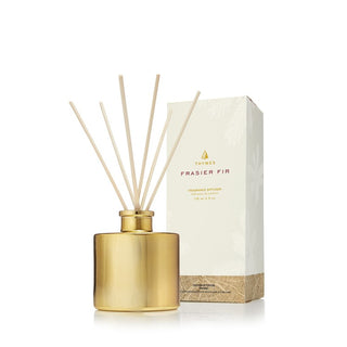 Frasier Fir Gilded Reed Diffuser  Petite Gold  Single